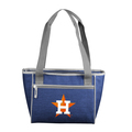 Logo Brands Houston Astros Crosshatch 16 Can Cooler Tote 513-83-CR1